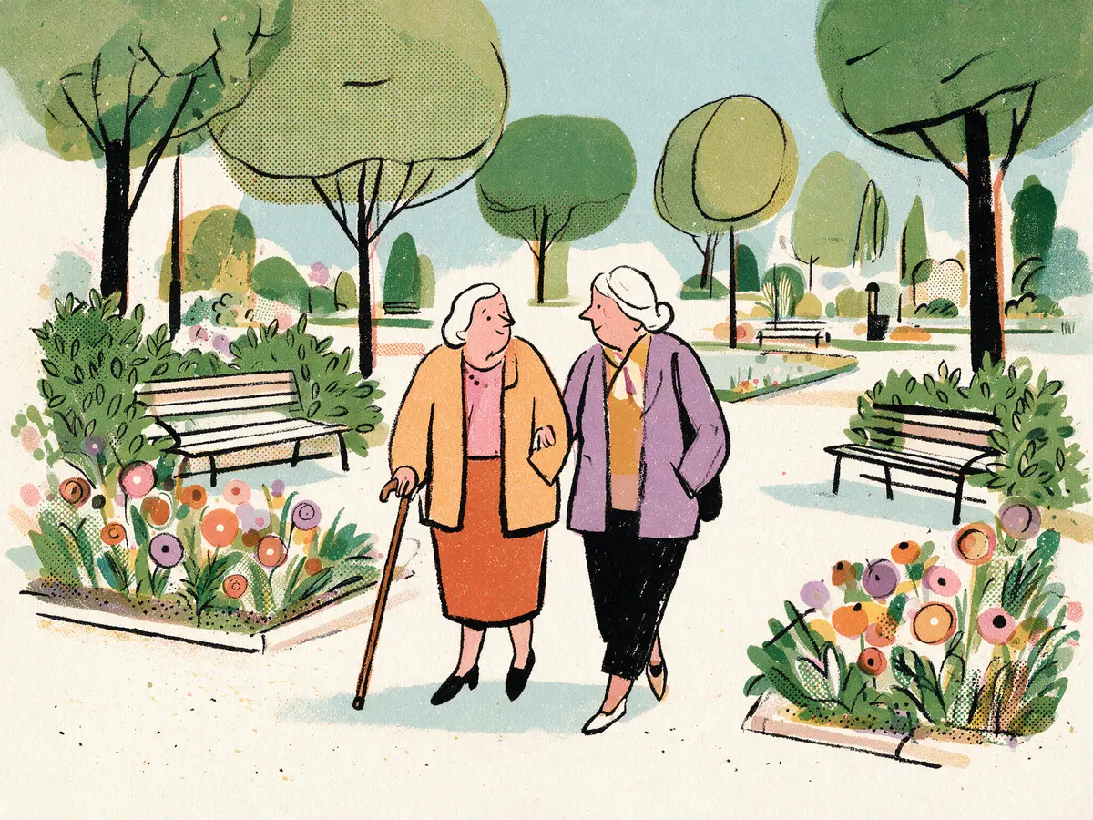 Illustration zum Thema Gesundheit & Pflege